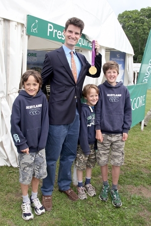 Peter Wilson MBE - the shooting star will open the 25th Anniversary GWCT Scottish Game Fair. Picture courtesy of Rosemary Wilson