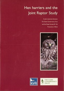 Hen Harriers and the Joint Raptor Study