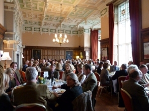 Over £15,000 was raised for the GWCT at the dinner and auction at Arley Hall in February