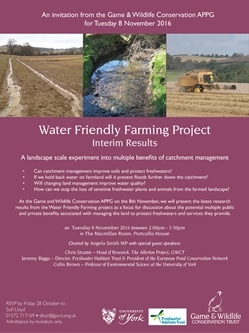 Water Friendly Farming – interim results and perspectives from the project