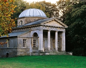 The Temple at the Holkham estate, one of the five shoots in the prize for the Norfolk Big Five raffle
