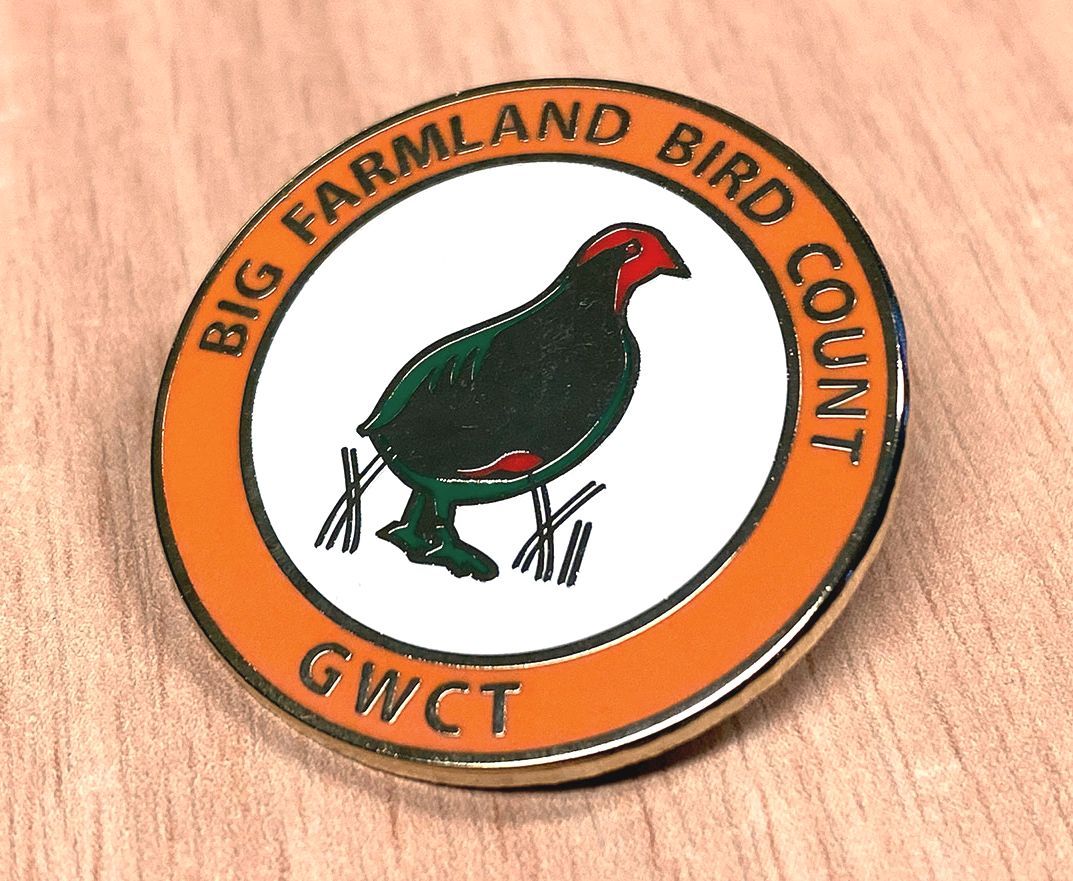 GWCT Big Farmland Bird Count Badge