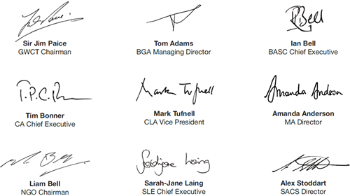Lead statement signatures Lead statement signatures
