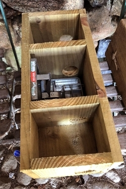 DOC 150 trap in run-through box