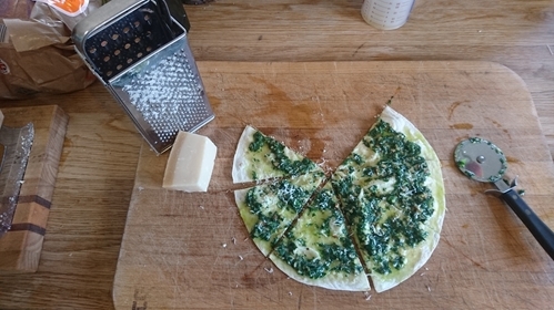 Pesto Pizza Pesto Pizza