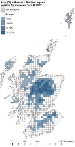 Mountain Hare Numbers 2016 Mountain Hare Numbers 2016