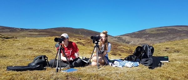GWCT students surveying wildlife in Scotland
