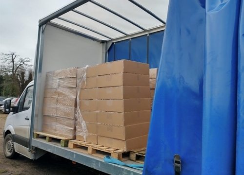Barn owl box delivery