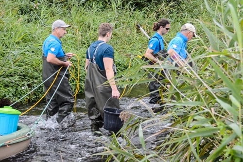 Student Salmon Tagging