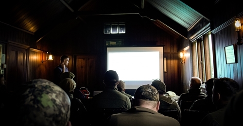 Mountain hares survey training (copyright Jonny Carter TGS Films and NGO)