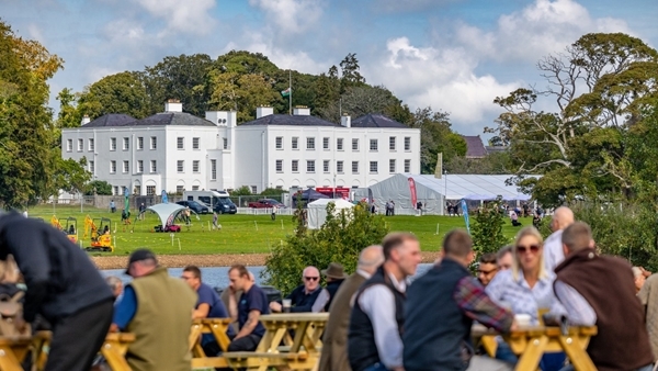 Vaynol Hall In Background