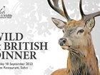 Join us for our first-ever Wild & British Dinner