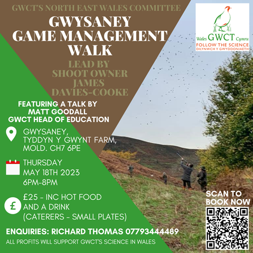 Gwysaney Game Management Walk ENGLISH (May 2023)