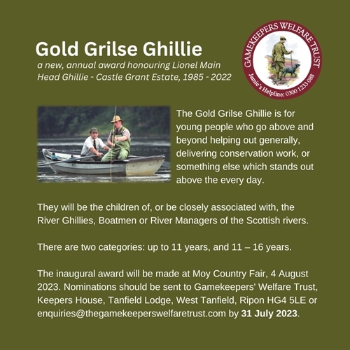 Gold Grilse Ghillie