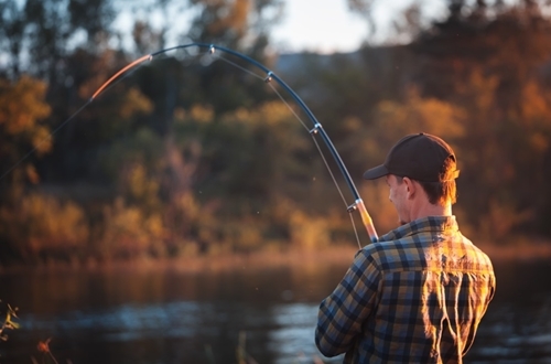 Man -fishing