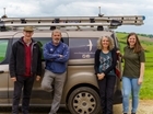 Farmers install bird boxes and call players to help struggling swifts find more rural nesting sites