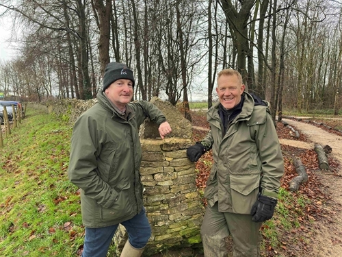 Adam Henson And Roger Draycott Adam Henson And Roger Draycott