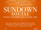 End of Summer Drinks for Conservation