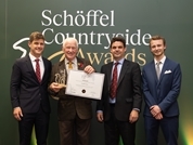 Marcus Janssen , Geoff Eyre , Winner Of The Innovation In Conservation Award , Nick Von Westenholz & Jakob Schöffel