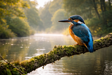 Kingfisher Over Mimram