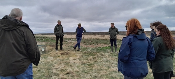 Scottish Government Burncastle visit