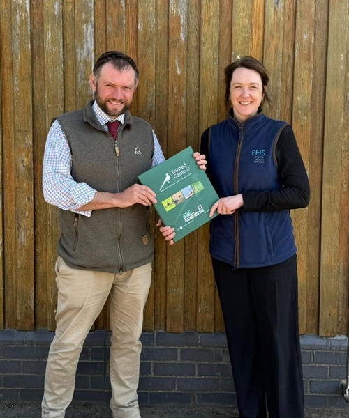 Alex Keeble Receiving Trusted Game Certificate Alex Keeble Receiving Trusted Game Certificate