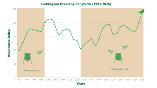 Allerton Bird Abundance Graph