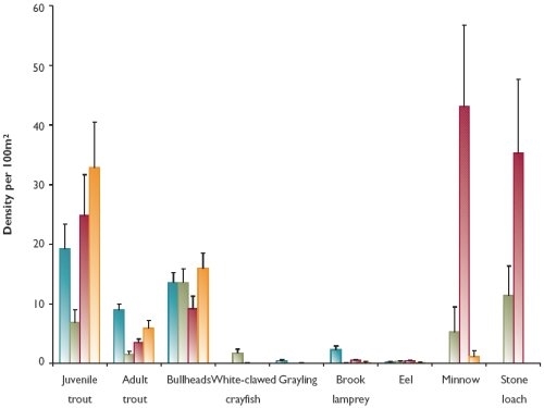 Baseline survey of the species in four tributaries of the River Monnow Baseline survey of the species in four tributaries of the River Monnow