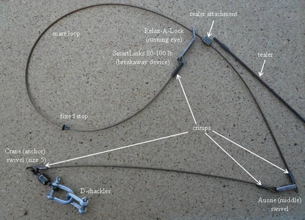 GWCT breakaway snare parts