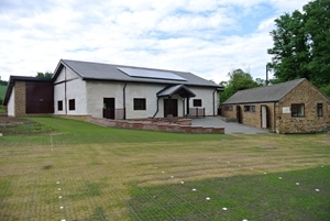 The finished visitors centre at the Allerton Project