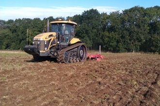 Tractor with tracks Tractor with tracks