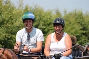 Farmer-led consortium brings a smile to carriage driving heroes
