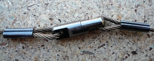 A quality mid-point swivel: small, strong and rotates easily under strain