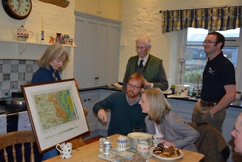 William Woolmer with Liz Truss