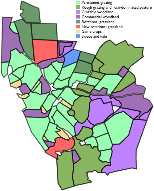 Auchnerran cropping map