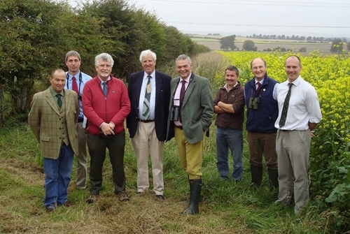 Visit to Whitburgh in 2014 by SNH and RSPB