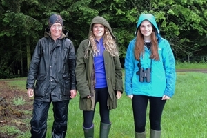 Sarah, Marlies and Emily