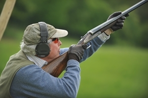 GWCT Trustee Anthony Hamilton was one of the competitors at the Detling clay shoot, which has raised nearly £80,000 for the GWCT and Demelza Hospice Care for Children. Photography by helentinner.com