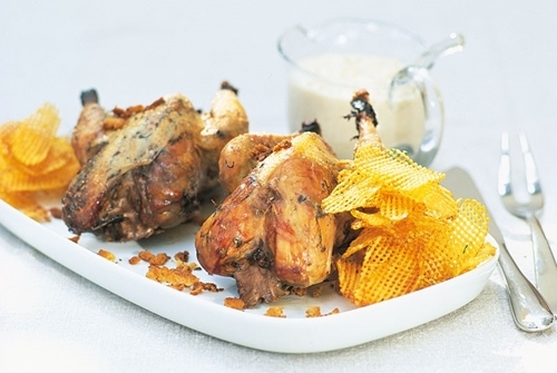 Cooked pheasant Cooked pheasant