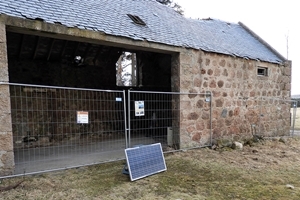 One of the secure locations where rat trials are currently running