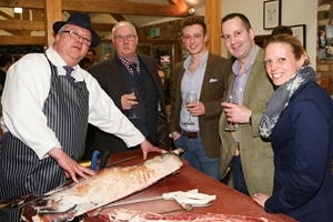 GWCT guests at Apley Farm Shop were treated to an evening of venison, the ultimate red meat – once the quarry of kings!