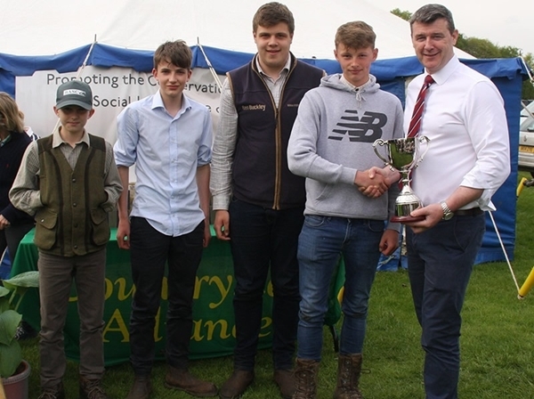 Northumberland -Winners Of The Young Guns Trophy At The Whitfield Annual Clay Shoot In May [credit - Marie Gordon]